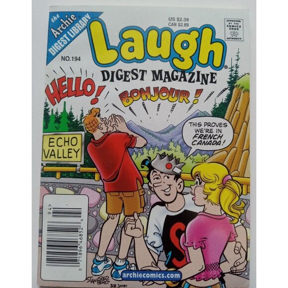 Archie Digest Magazine #194 – Laugh Digest Collection Edition (2017) - Picture 1 of 3